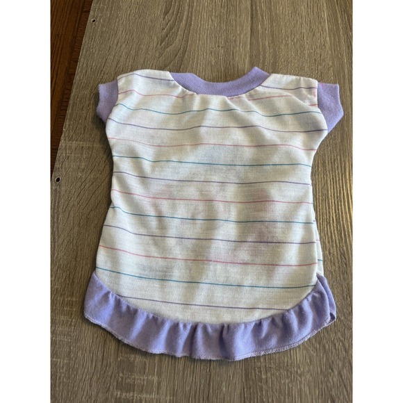 Vintage 1980s Ronnie Jama Dunkin Donuts Infant Baby Or Doll Nightgown USA Made - Picture 3 of 7